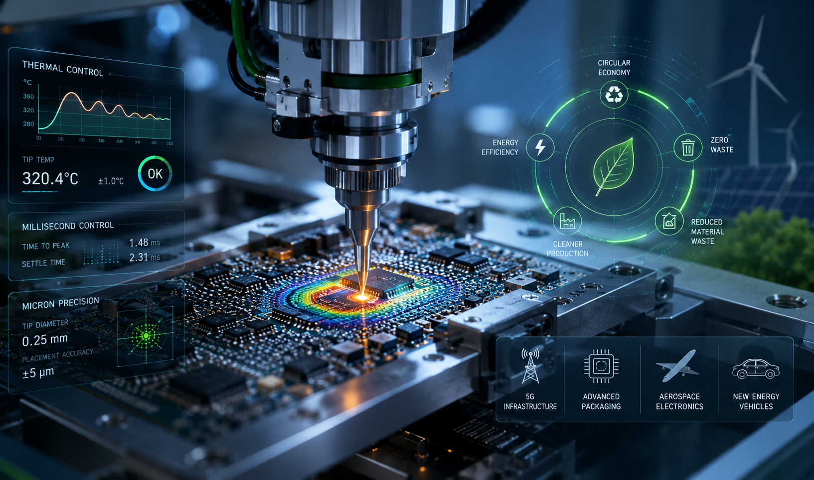 Micron-Level Precision and Zero Waste: How High-Performance Thermal Control Reshapes Green Electronics Manufacturing